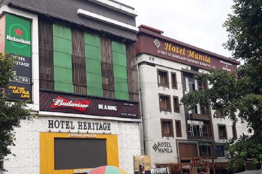 A hotel in Siliguri.