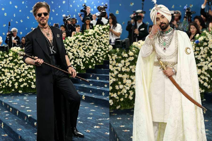 Shah Rukh Khan, Diljit Dosanjh at Met Gala 2025  