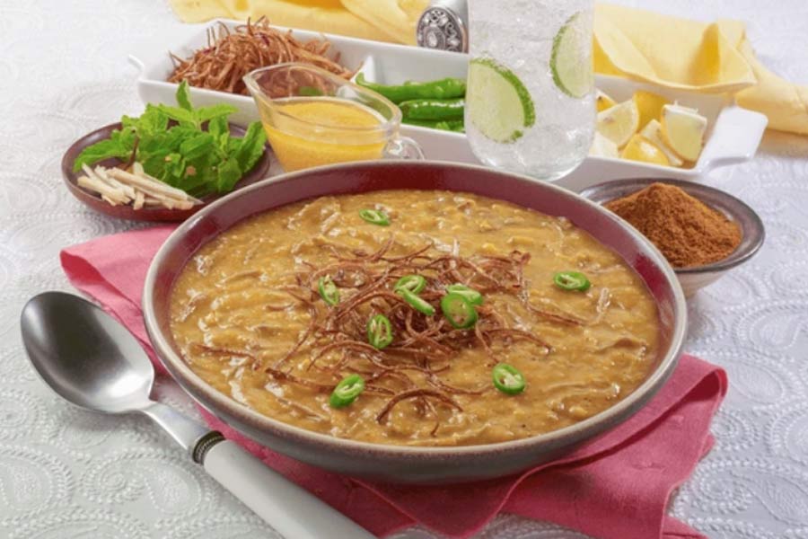 Kashmiri Hareesa, softer in spice, fragrant with saffron, more comfort than spectacle