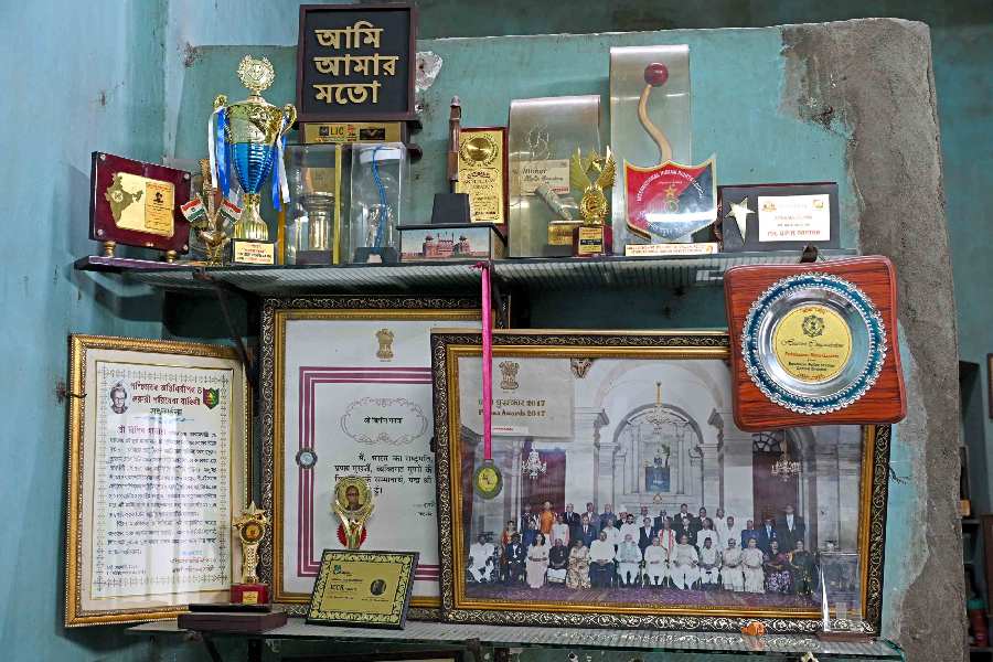 At 69, he has no plans to retire, saying his motivation comes from community blessings and goodwill