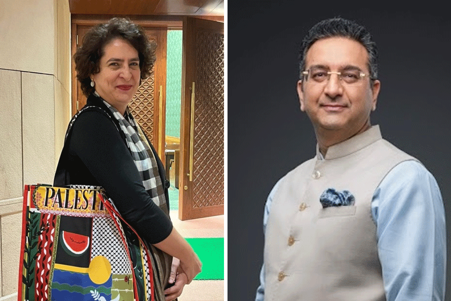 Priyanka Gandhi Vadra and Gaurav Bhatia