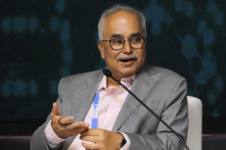 FILE PHOTO: India\\\'s Dr. Reddy’s Laboratories\\\' Co-Chairman and Managing Director G.V Prasad speaks at the 22nd edition of BioAsia conference in Hyderabad