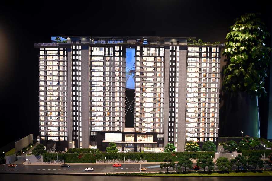 A model of The Park Unizen.