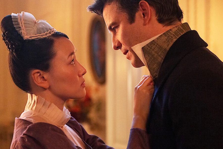 A still from ‘Bridgerton’ Season 4 Part II