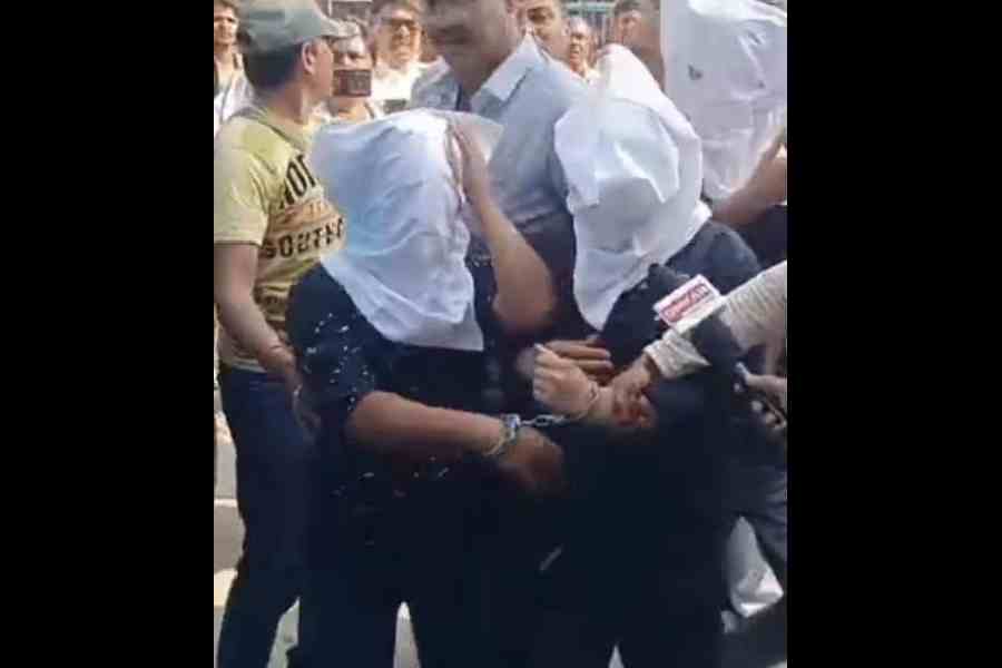 The arrested being produced in a Howrah court on Thursday