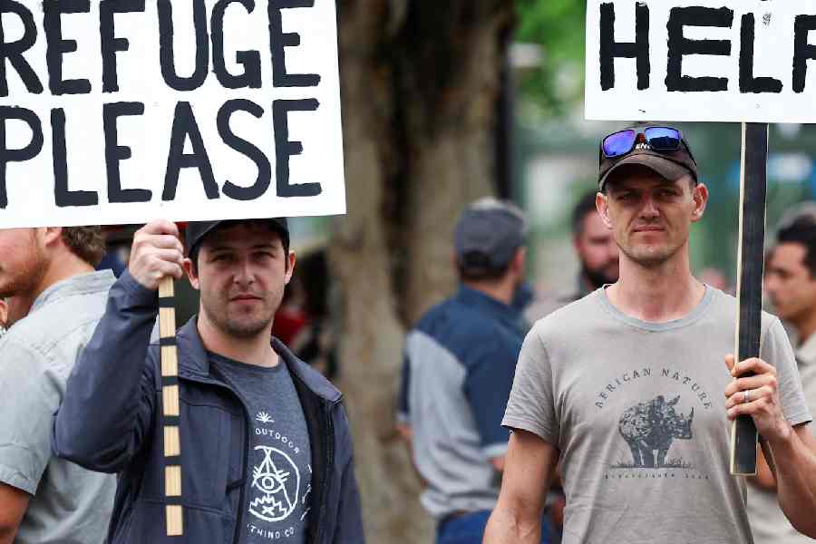 US white South African refugees