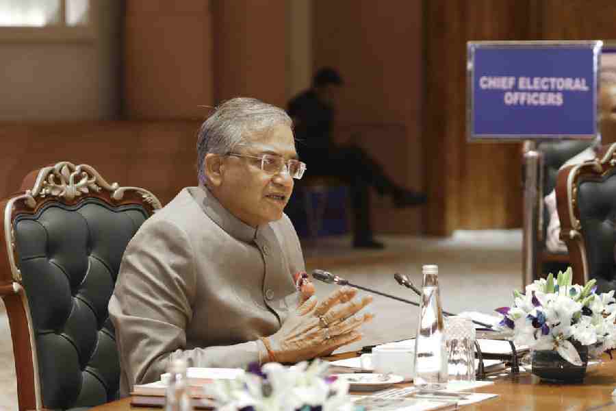 Chief Election Commissioner Gyanesh Kumar.