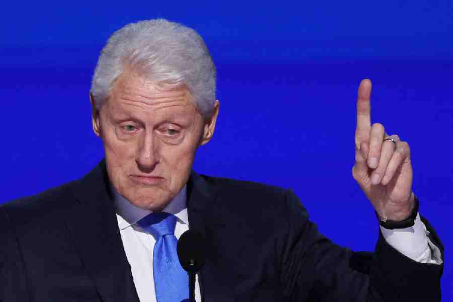 Former US President Bill Clinton.