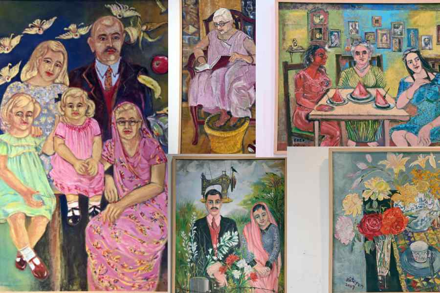 Artist Katayun Saklat's works