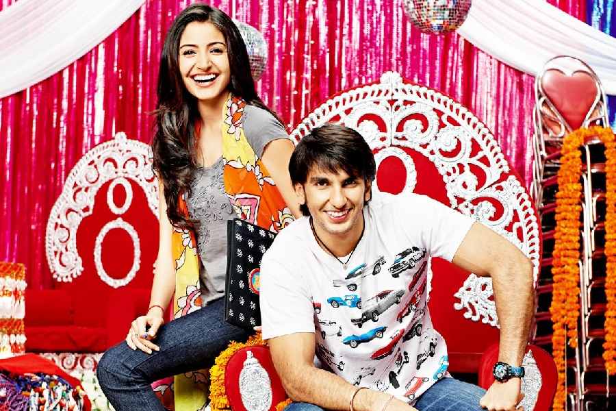 Anushka Sharma and Ranveer Singh in Band Baaja Baaraat (2010)