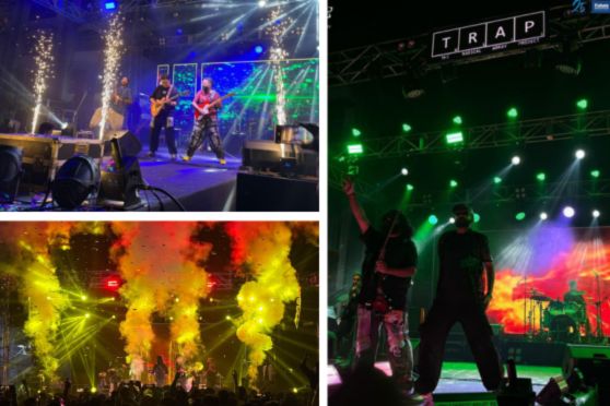 Beyond competitions, Flames’25 soared to new heights with stellar musical performances. The Folk Diaryz enthralled the audience with soulful melodies infused with cultural storytelling, creating an atmosphere of shared emotion and connection. In contrast, The TRAP delivered a high-voltage performance that sent waves of excitement across the campus, uniting students in rhythm, sound, and celebration.