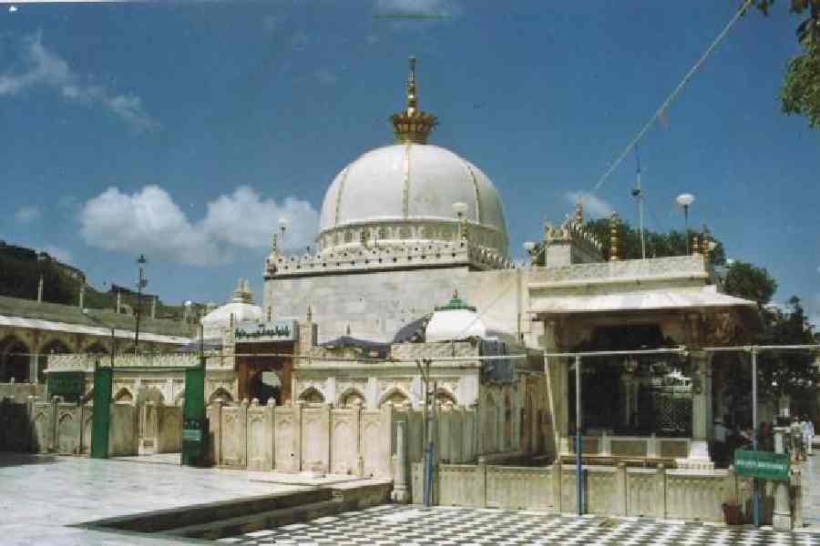 The Ajmer Sharif dargah. 