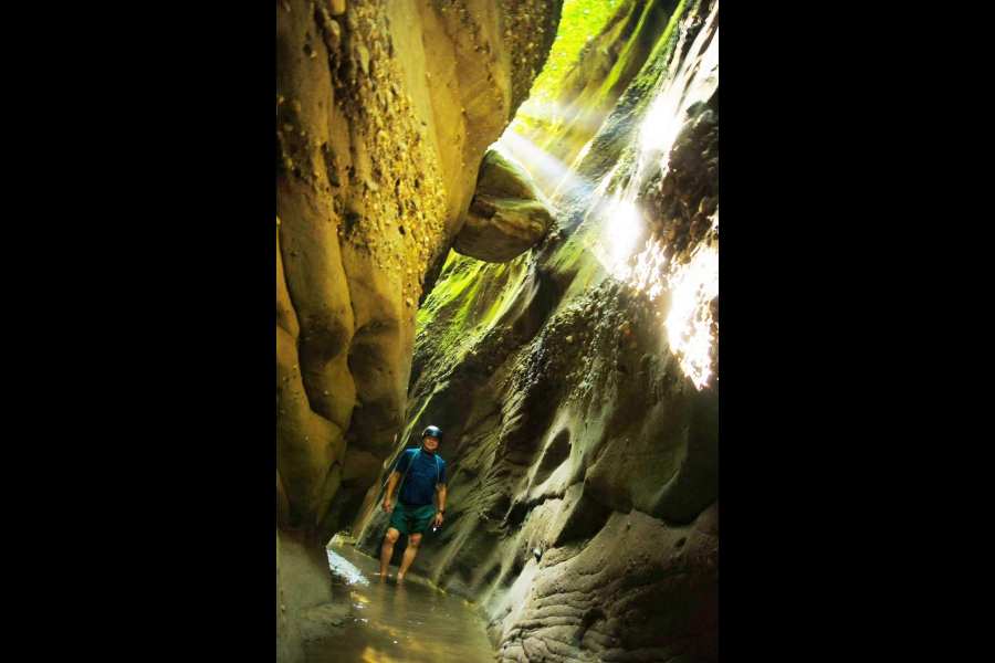 A stretch of the canyon at Yelbong in Kalimpong.