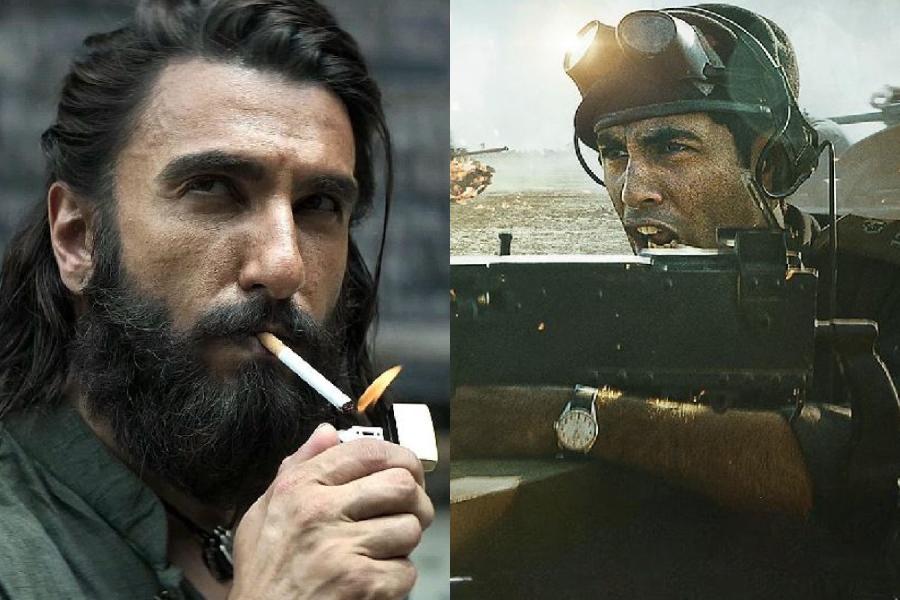 Ranveer Singh in ‘Dhurandhar’; Agastya Nanda in ‘Ikkis’