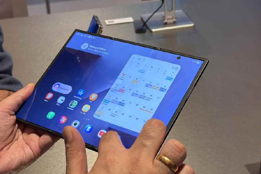 The TriFold, which technically folds twice but has three panels, feels like a true phone-tablet hybrid that stands well apart from its bar-style counterparts.