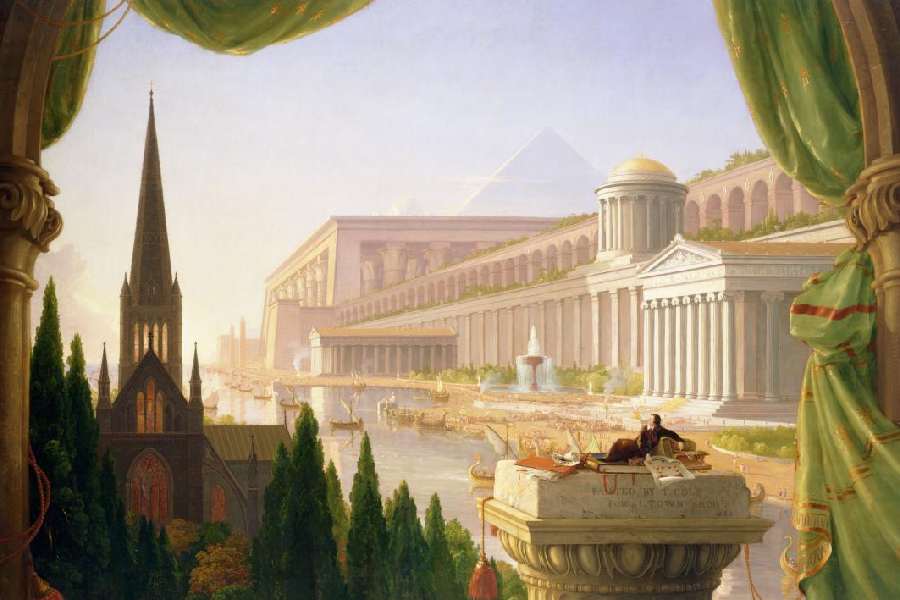 The Architect’s Dream by Thomas Cole