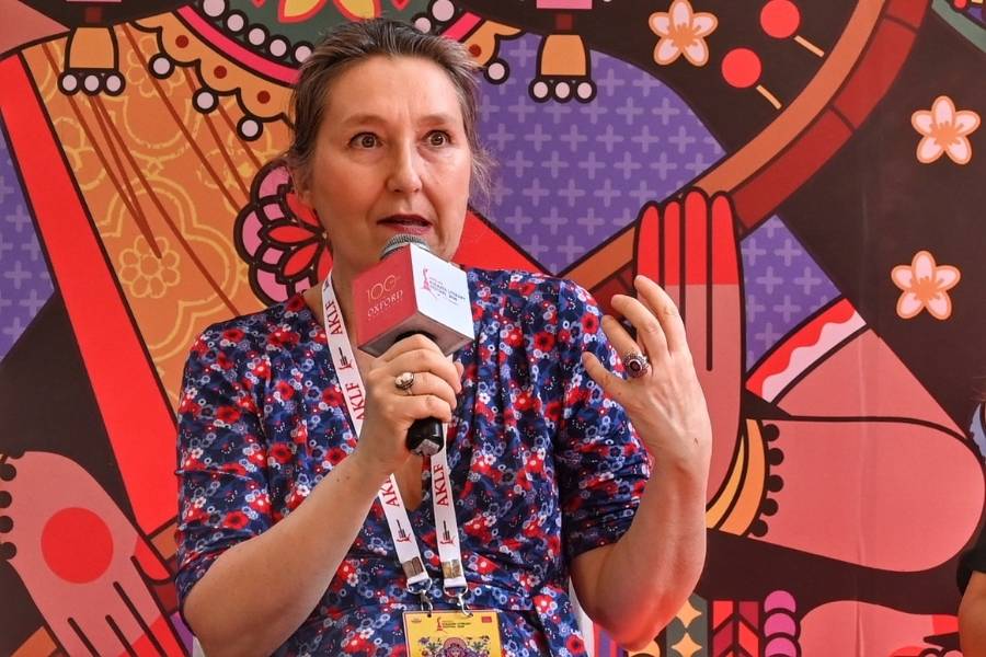 ‘Nothing gives you the right to destroy or kill the person who leaves you. Love is not ownership,’ said Marie Darrieussecq