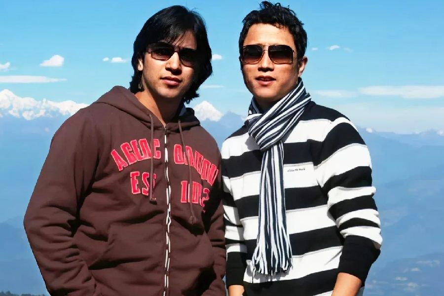 Parleen Gill and Prashant Tamang