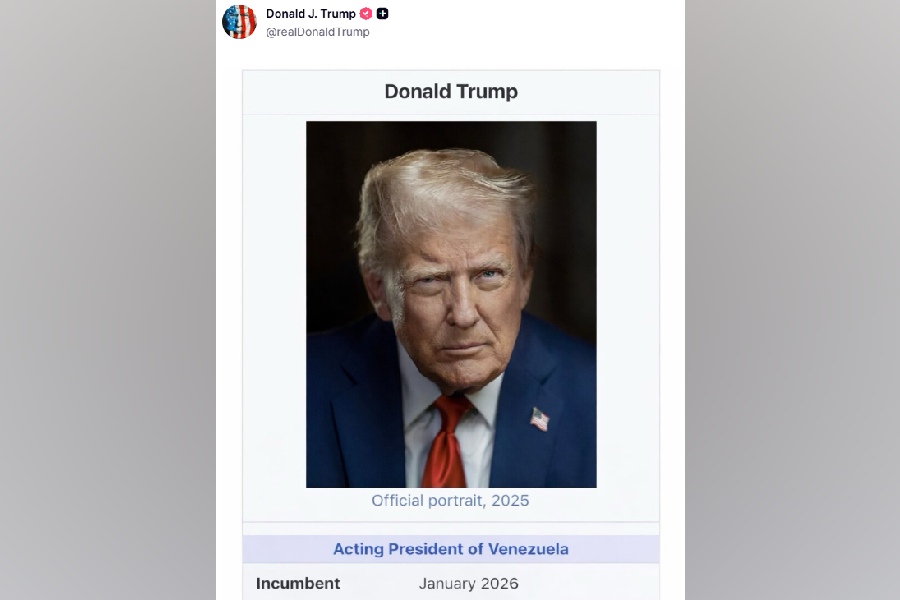 The post on Truth Social