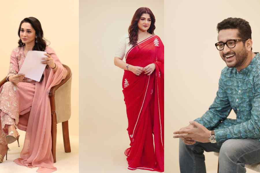 Mimi Chakraborty, Srabanti, Parambrata