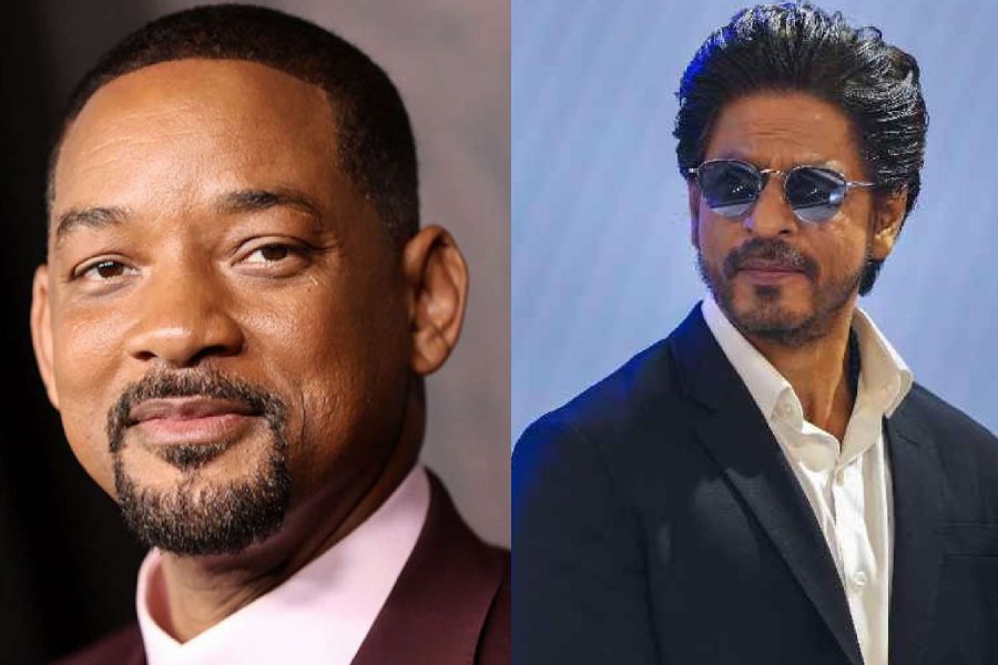 (left to right) Will Smith, Shah Rukh Khan