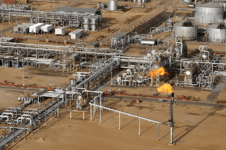 File photo: A flame burning natural gas is seen at an heavy-crude treatment plant operated by Venezuela's state oil company PDVSA, in the oil rich Orinoco belt, near Cabrutica at the state of Anzoategui April 16, 2015.