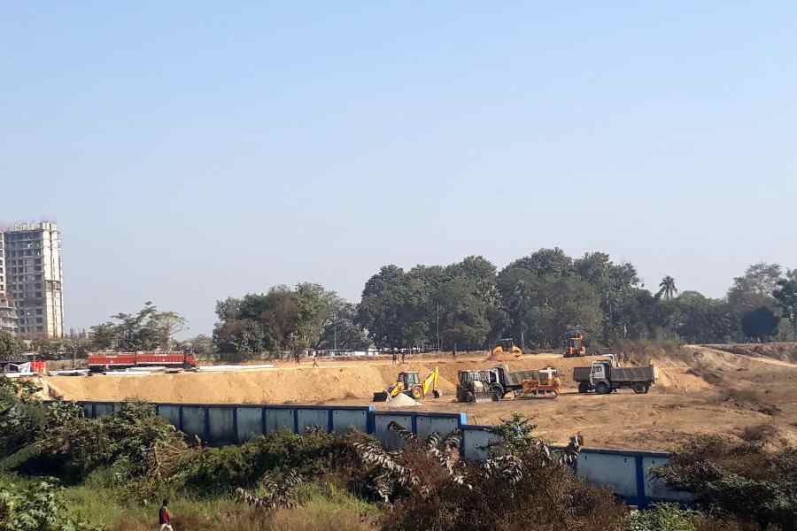 The site for the Mahakal Temple at Matigara in Siliguri.