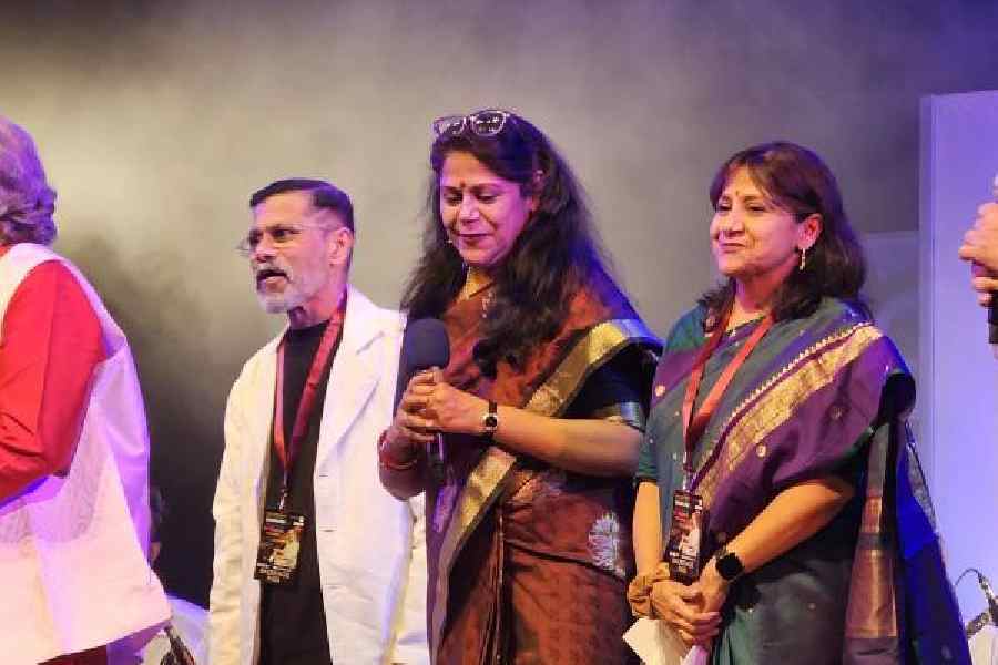 The Chowdhury siblings — Sanjay, Antara and Sanchari