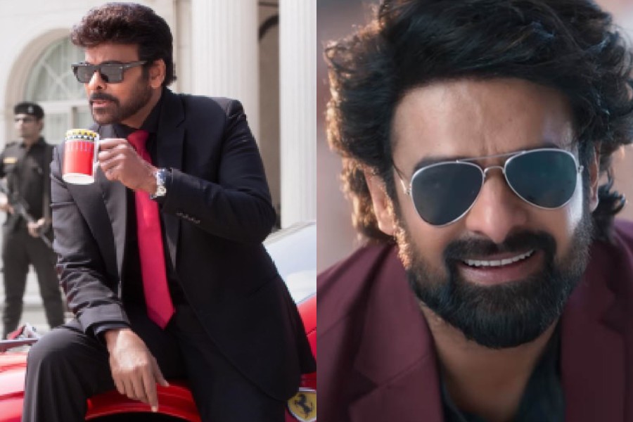 ‘Mana Shankara Vara Prasad Garu’ poster; ‘The Raja Saab’ poster