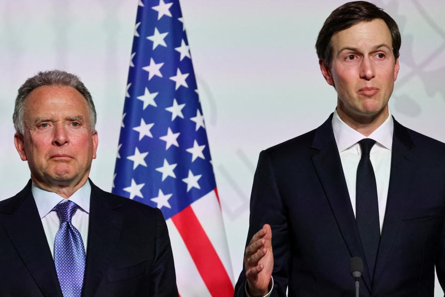 Steve Witkoff and Jared Kushner