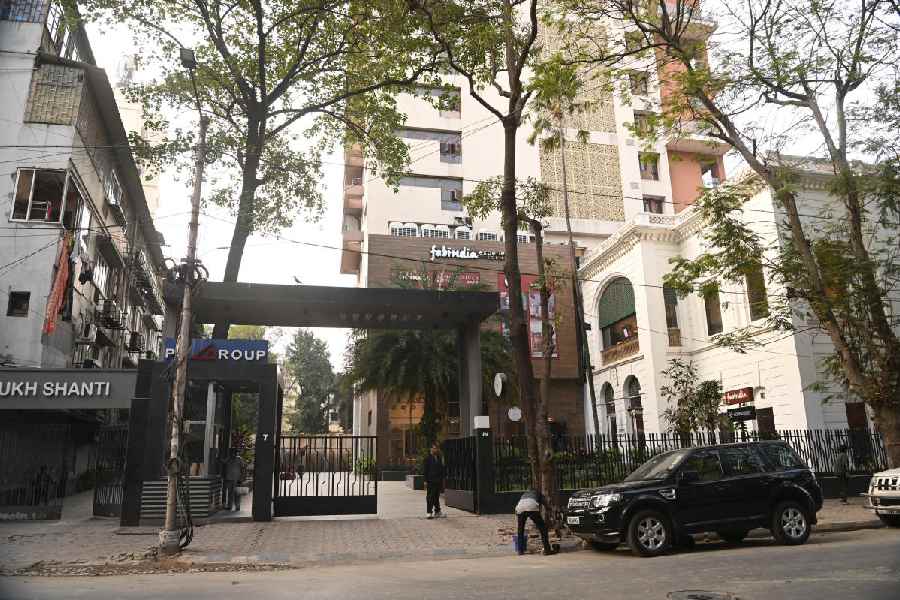 Pratik Jain IPAC has a flat at a building at Lawdon Street. Picture taken on Sunday afternoon.