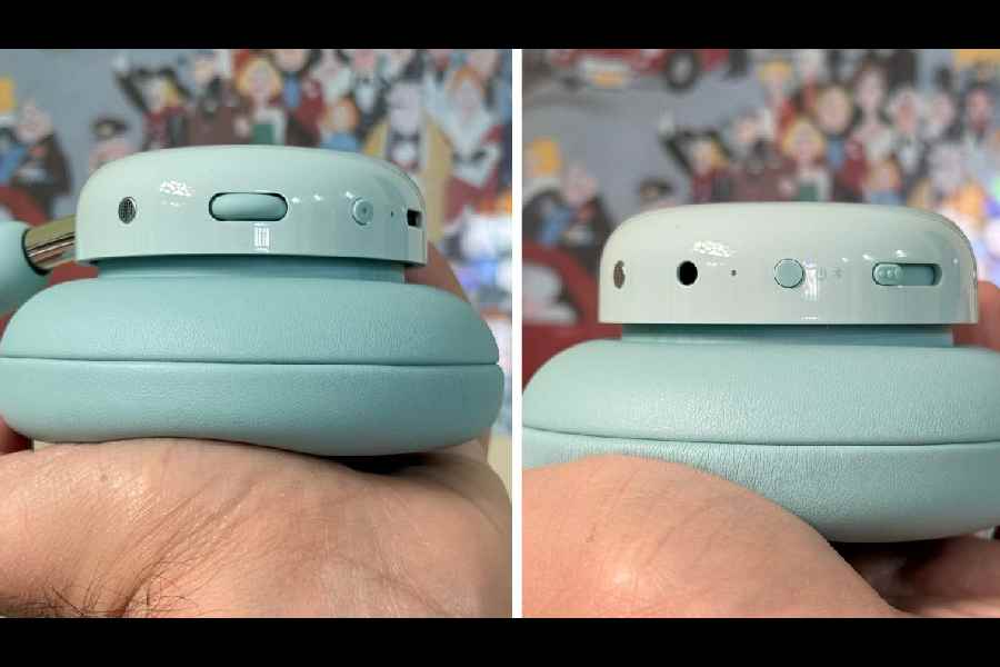 Controls include an Energy Slider (lets you shape sound in real time, adjusting between bass and treble levels to match your mood), Multi-function Roller (makes volume, playback, and noise control seamless with simple scrolls and presses) and Action Button (you can access features like Spatial Audio or one touch access to AI instantly).