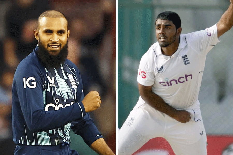 Adil Rashid and Rehan Ahmed.