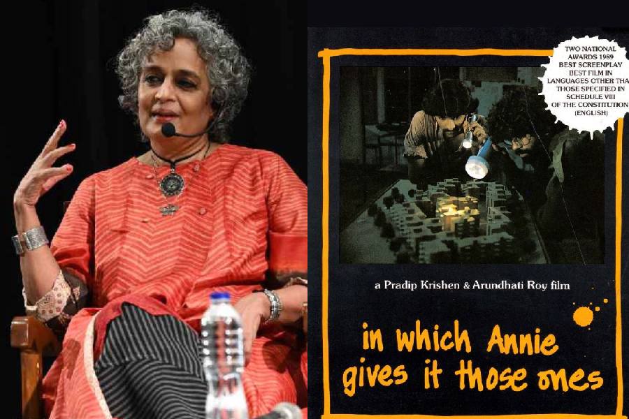 Arundhati Roy; Poster of ‘In Which Annie Gives It Those Ones’