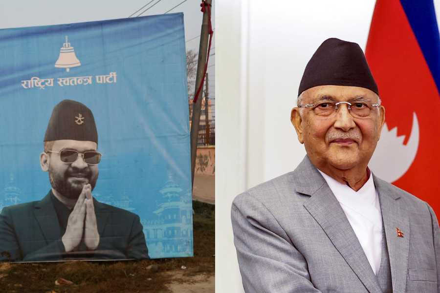 Election campaign of Balendra Shah, former mayor of Kathmandu; Nepal PM KP Sharma Oli