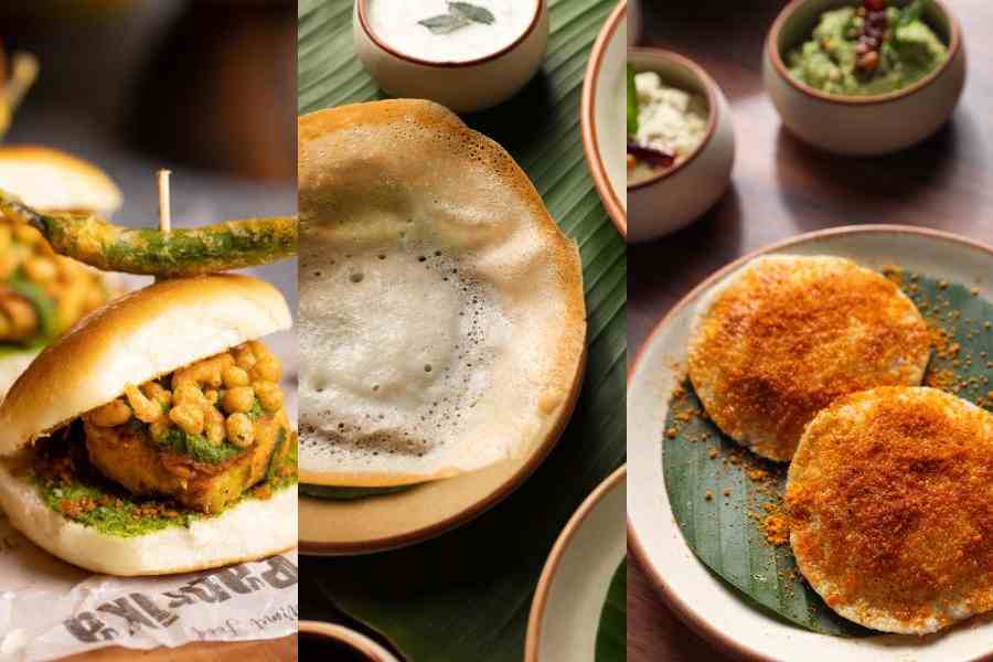 Vada Pav, Appam, Idli