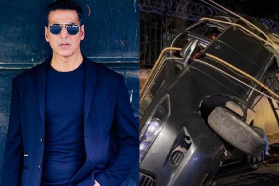 Akshay Kumar’s convoy vehicle hit by autorickshaw in Mumbai’s Juhu
