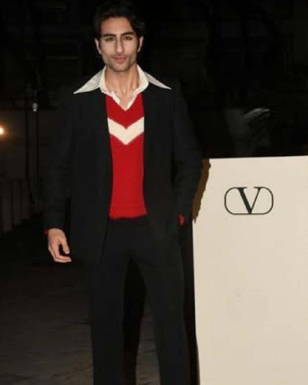 Ibrahim Ali Khan in Valentino Garavani ensemble