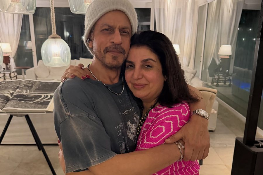 Shah Rukh Khan and Farah Khan