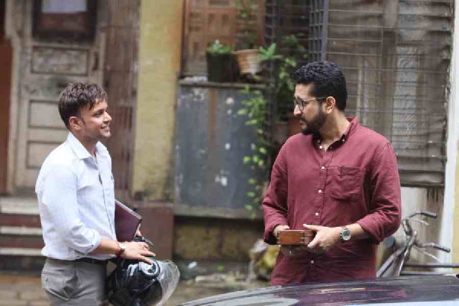 Parambrata Chattopadhyay (right) with co-star Roshann Chauhan in The Pact, streaming on YouTube from January 21