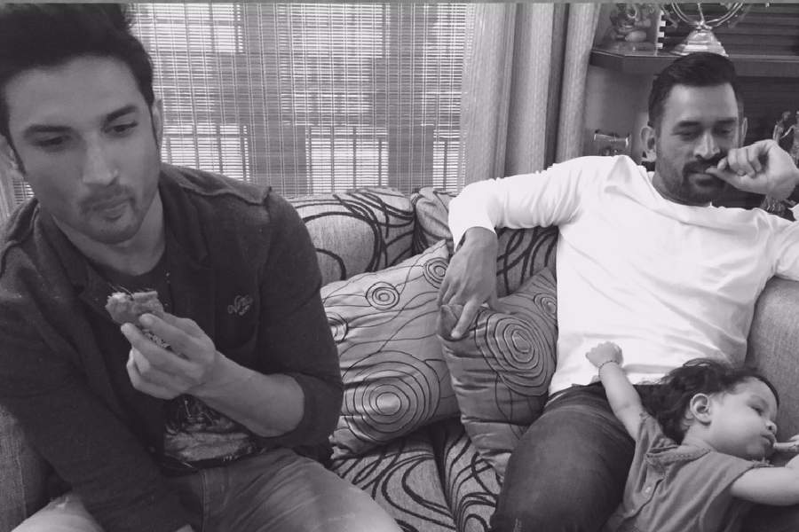 Sushant Singh Rajput and MS Dhoni