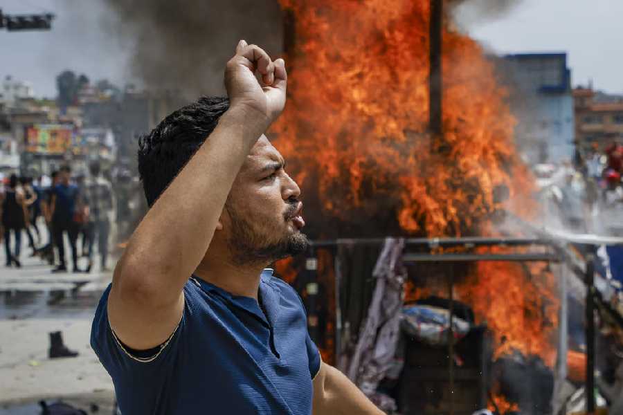 Anti-government, Gen-Z protests, in Kathmandu, Nepal