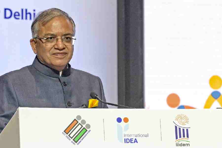 Chief Election Commissioner Gyanesh Kumar.