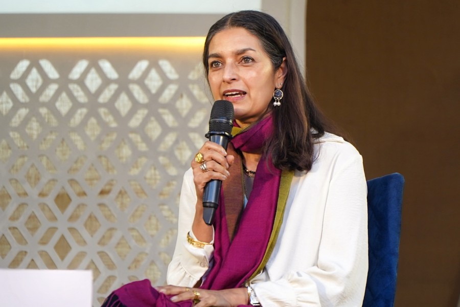 Lahiri also spoke about adopting the style of writing short stories and the challenges it posed with publishing houses