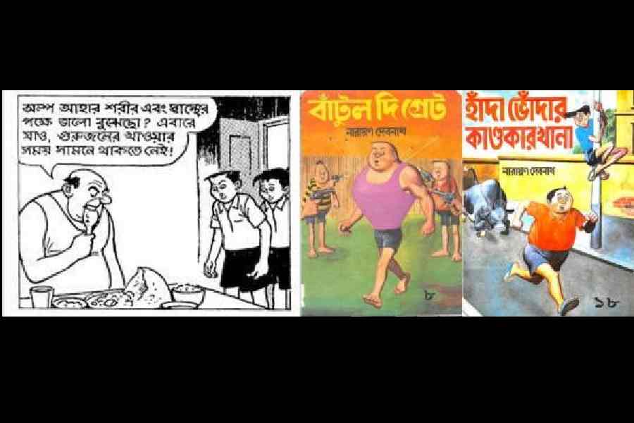 Cartoons by Narayan Debnath