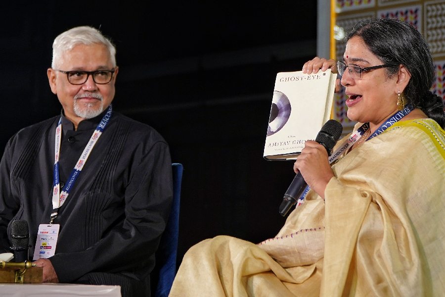 Author Amitav Ghosh on Friday spoke about returning to fiction after nearly seven years since 2019’s Gun Island with his new novel Ghost-Eye at the Kolkata Literary Meet . 