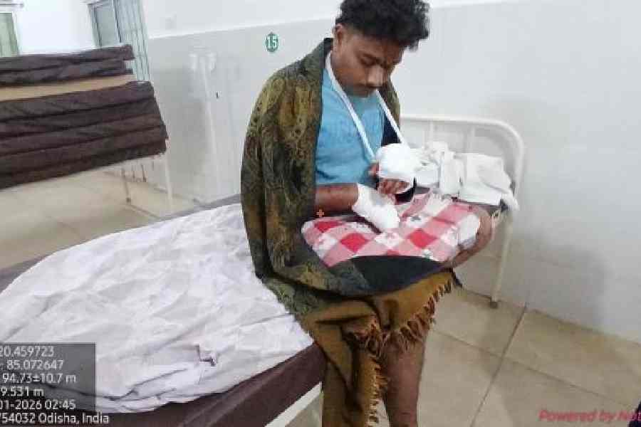 An injured Subhranshu Bhol