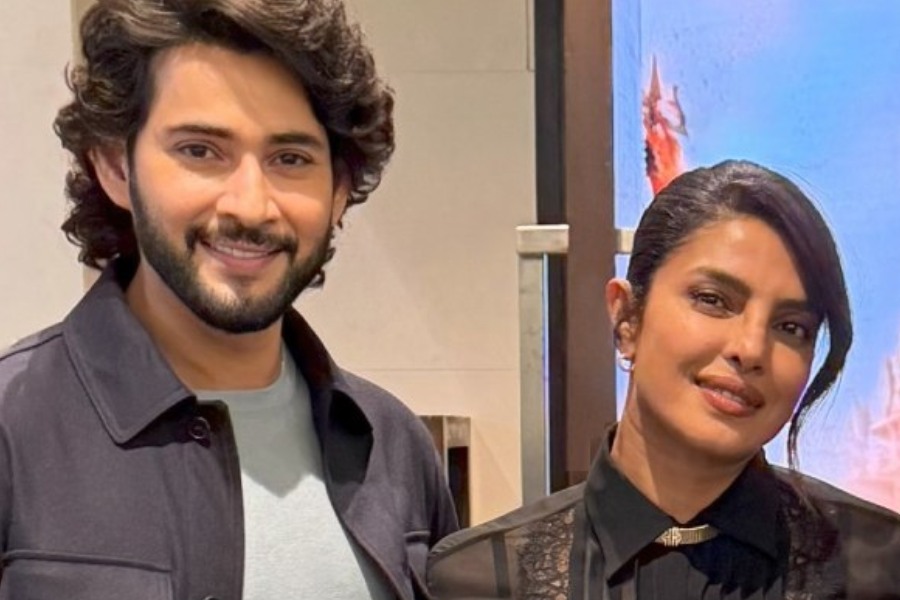 Mahesh Babu with Priyanka Chopra