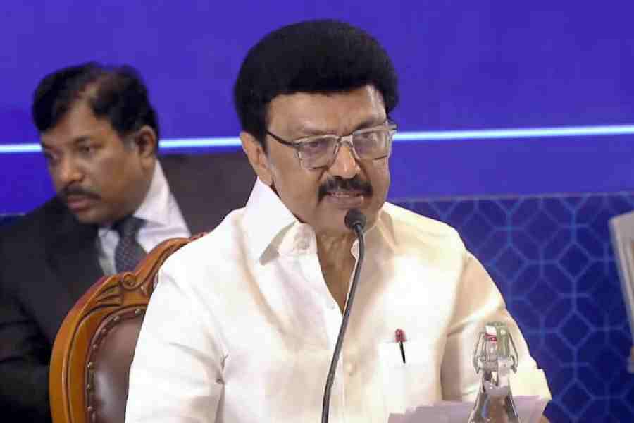 Tamil Nadu Chief Minister MK Stalin.