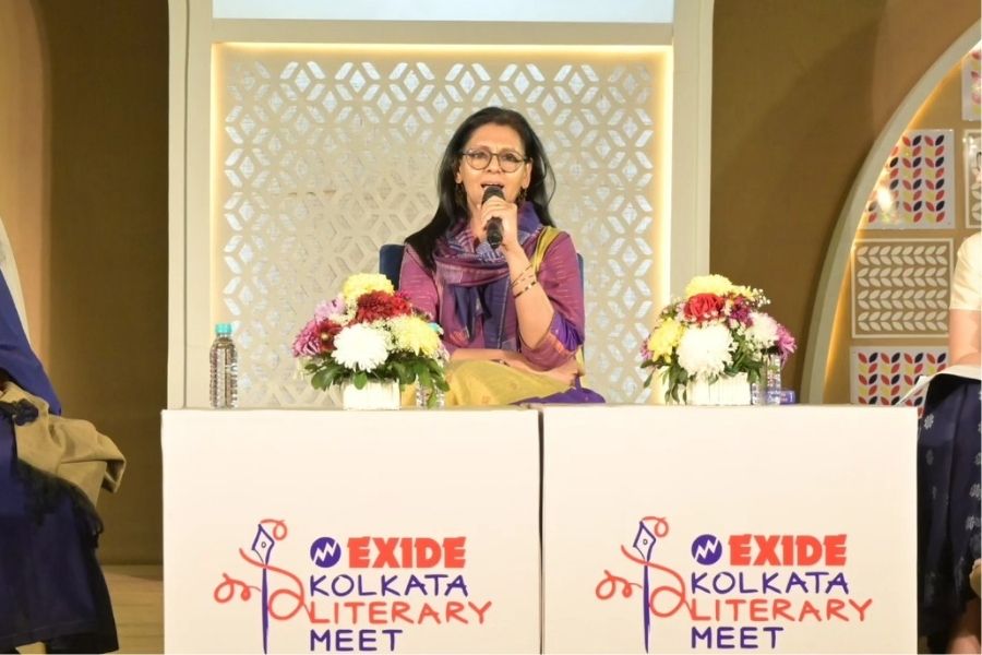 Nandita Das speaks at the Kolkata Literary Meet